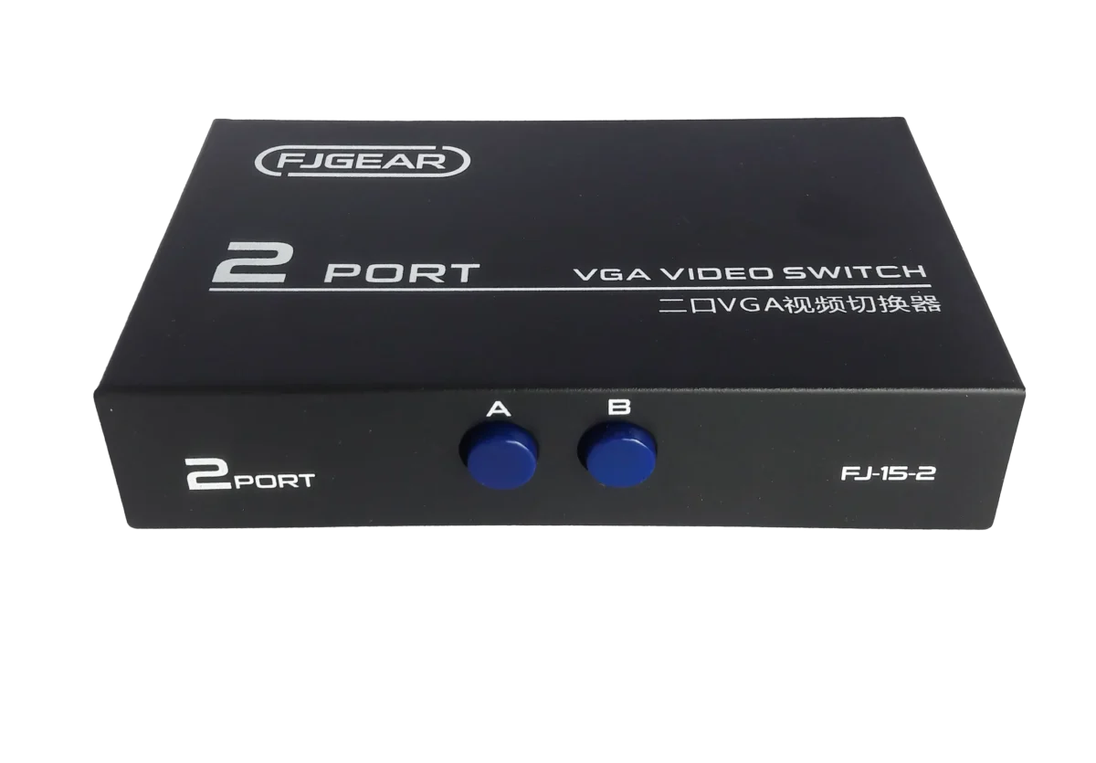سوئیچ تصویر VGA 2 PORT دستی FJGEAR - تصویر 7
