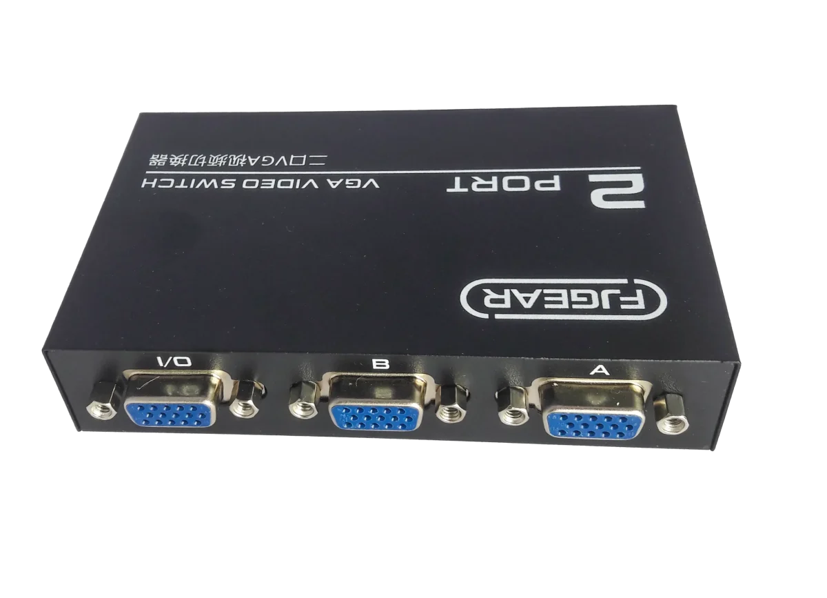 سوئیچ تصویر VGA 2 PORT دستی FJGEAR - تصویر 6