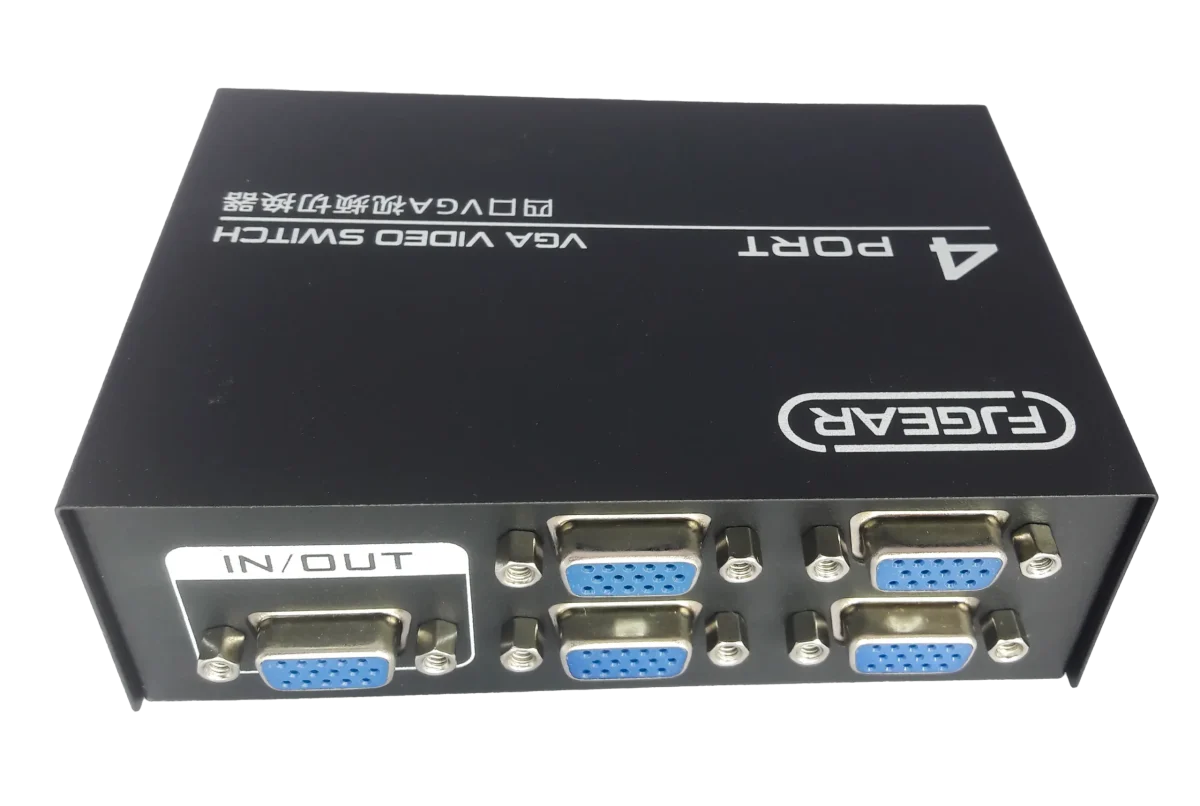 سوئیچ VGA 4 PORT دستی FJGEAR - تصویر 4
