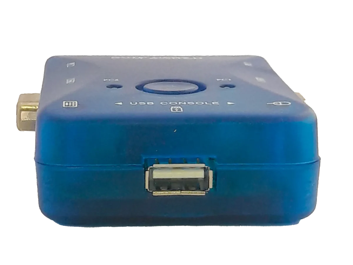KVM VGA 2 Port USB Automatic FJGEAR - تصویر 3