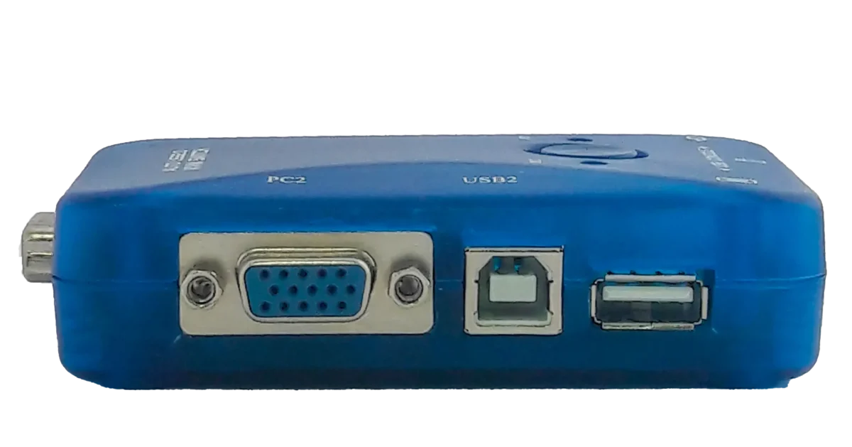KVM VGA 2 Port USB Automatic FJGEAR - تصویر 6
