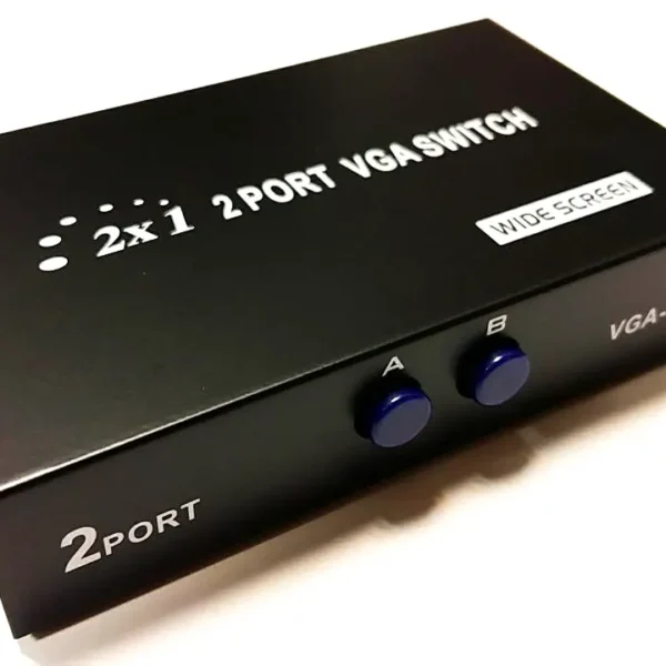سوئیچ تصویر VGA 2 PORT دستی FJGEAR