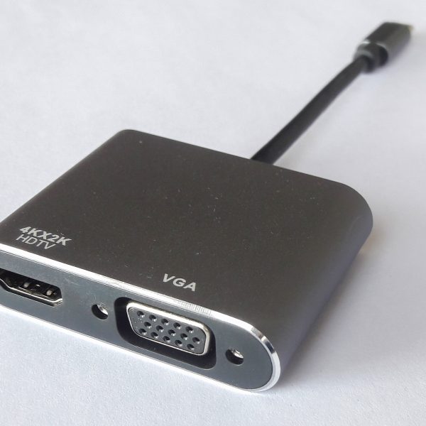 USB-C (Type-C) TO HDMI-VGA