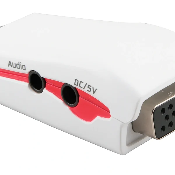 HDMI TO VGA ھمراه کابل صدا و پاور