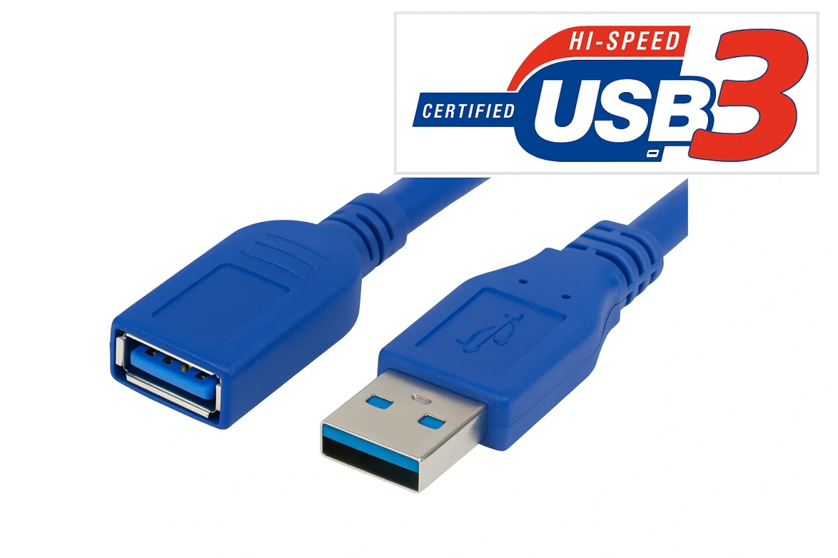 کابل افزایش طول USB3 طول 1.5 متری Hi-SUN - تصویر 1