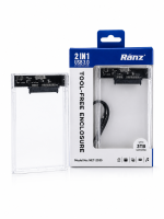 قاب هارد Ranz بدنه شفاف USB 3.0