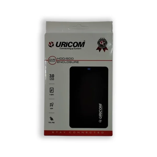 قاب هارد URICOM  بدنه پلاستیکی USB 3.0